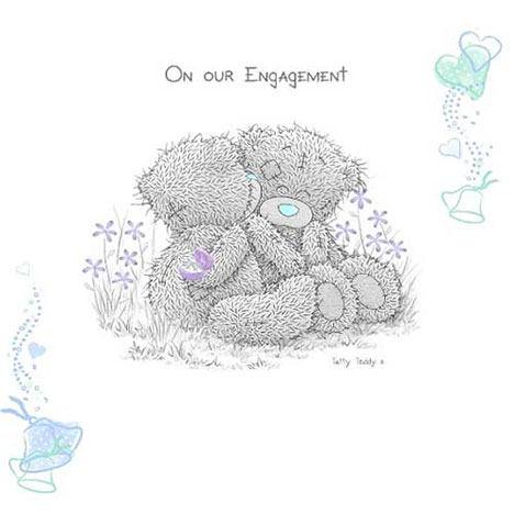 Me to You Bear Engagement Invitations £3.75
